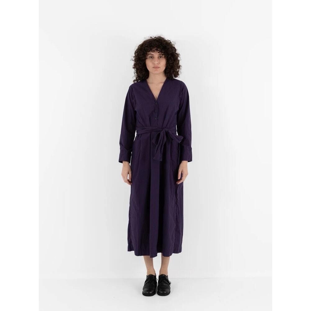 NWT BERGFABEL STEFFY DRESS IN GRAPE STRIPE - 44